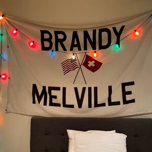 Original 4 1/2’ x 7’ Brandy Melville Flag